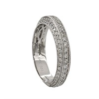 0.75ct Diamond Ring in 14k White Gold