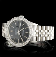 36mm Rolex DateJust Watch with 1.50ct Diamonds