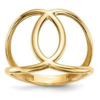 14 Kt Yellow Gold Fancy Design Ring