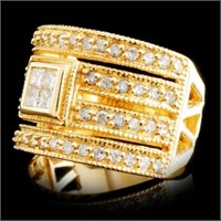 0.78ctw Diamond Ring in 14K Gold