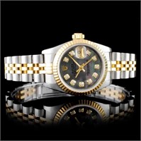 18K and SS Ladies Rolex Watch