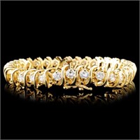6.00ctw Diamond Bracelet in 14K Gold