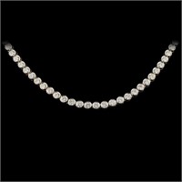 9.20ctw Diamond Necklace in 18K Gold