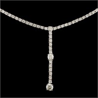 1.40ctw Diamond Necklace in 18K Gold