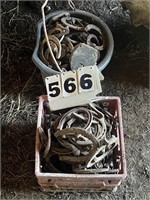 2 BOXES OF HORSE SHOES