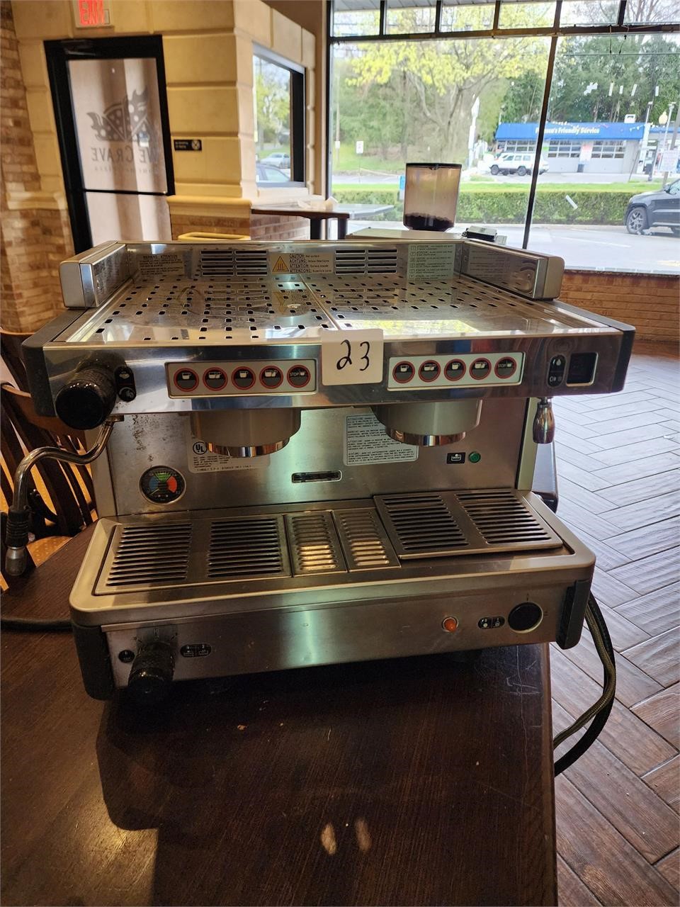 La Cimbali 2 Head Espresso & Cappuccino Machine