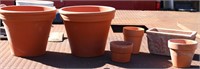 Terracotta Plant Pots set 6