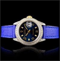Rolex DateJust Diamond Watch: Full Bust 2.00ctw