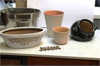 Vintage Ceramic House Plant Pots