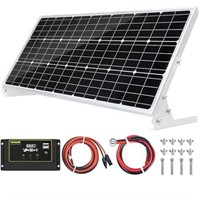 **READ DESC** Topsolar 100W 12V Solar Panel Kit Ba