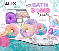 $26  Alex Spa Do It Yourself BATH BOMB Donuts Kit