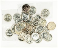 Coin 40 Silver Washington Quarters-BU+