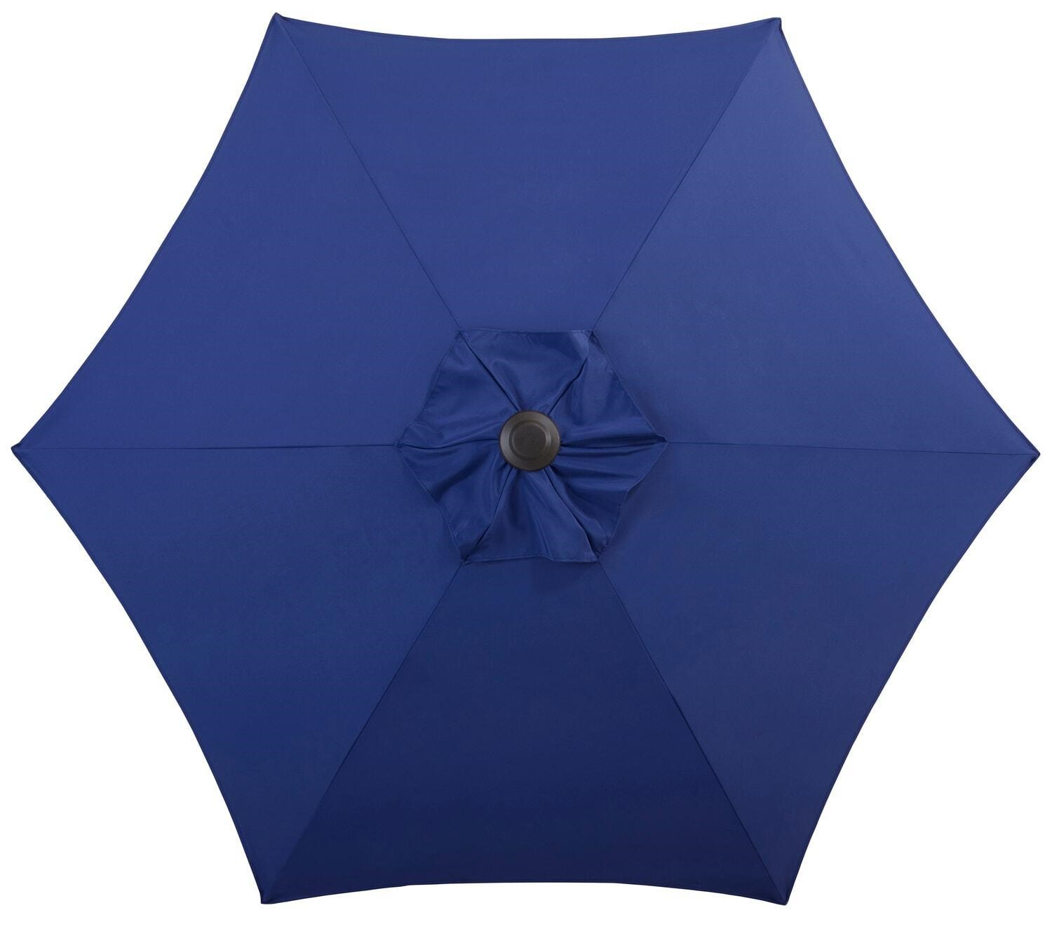 $24  Style Selections 7.5-ft Navy Patio Umbrella