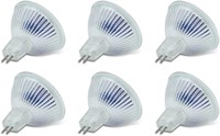 $25  6 Pack MR16 20W 12V Spot Bulbs  Warm White