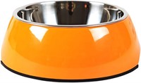 $14  Manda Pet Bowls - Stainless Steel  M  Orange