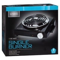 $15  Living Solutions Square Burner - 1.0 ea
