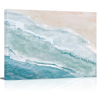 Canvas Wall Art Art Ocean Sea Waves Beach Nature S