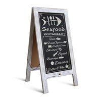 HBCY Creations A Frame Chalkboard 40x20 Solid Wood