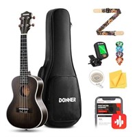 Donner Concert Ukulele Professional 23 Inch Mahoga