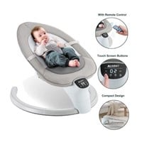 $129  RONBEI 3 IN 1 Baby Swing for Infants Soothe