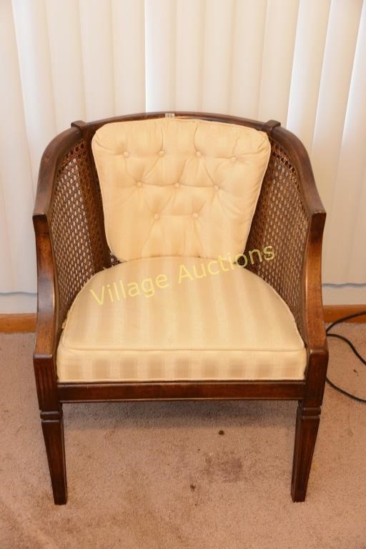 CANE BACK CHAIR