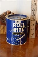 VINTAGE ROLL RITE TOBACCO CAN