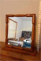MAPLE AND BEECH CHEST MIRROR