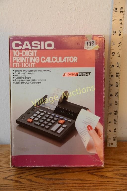 CASIO PRINTING CALCULATOR