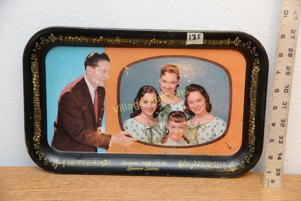 LAWRENCE WELK  COLLECTORS TRAY