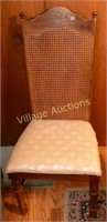 VINTAGE DINING CHAIR - NOTE CONDITION