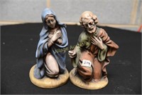 CERAMIC MARY AND JOSEPH