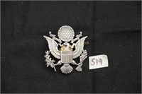 VINTAGE US AIR FORCE HAT BADGE