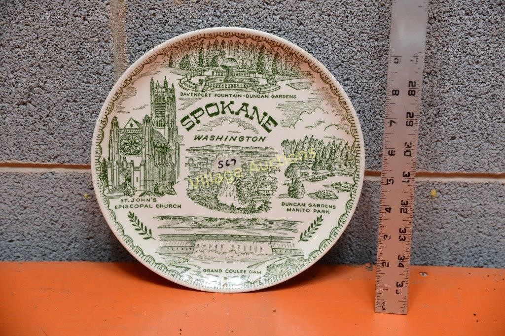 SPOKANE WASHINGTON COLLECTOR PLATE