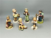 5 assorted Hummel figures & 1 Japan figure