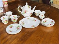 "Highland Thistle" Royal Albert tea set