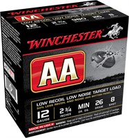 Winchester Ammo AA12FL8 AA Low Recoil 12 Gauge 2.7