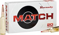 Hornady 81620 Match  6.5 PRC 147 gr Extremely Low