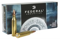 Federal 243B PowerShok  243 Win 100 gr Jacketed So