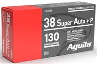 Aguila 1E382112 Target  Range Handgun 38 Super P 1