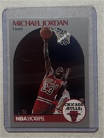 1990 NBA HOOPS HOF MICHAEL JORDAN CARD'