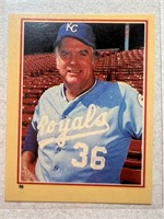 1984 FLEER STICKER HOF GAYLORD PERRY