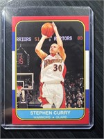 STEPHEN CURRY 1986 FLEER STYLE CARD