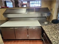 Marsal MB90s S/C Refrigerated Pizza Prep Dough Ret