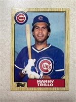 1987 TOPPS MANNY TRILLO CARD