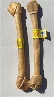 18” Knotted Rawhide Bone