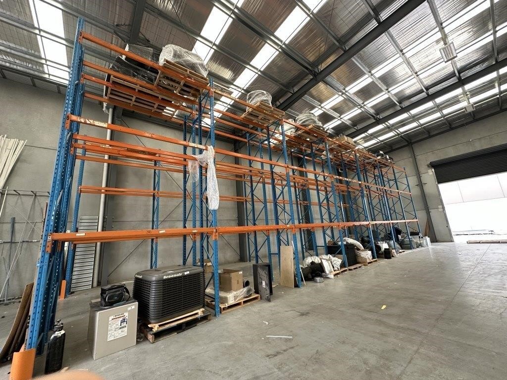 2 Runs x 7 - 3 Tiered Pallet Racking Approx 6mH