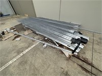Qty Aluminium Extrusion, Steel Duct, Steel Posts