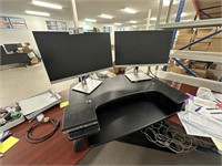 HP Core I5 Computer with 2 Monitors