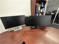 2 LCD Computer Monitors