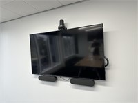 Blaupunkt Wall Mounted TV with Conference Speakers